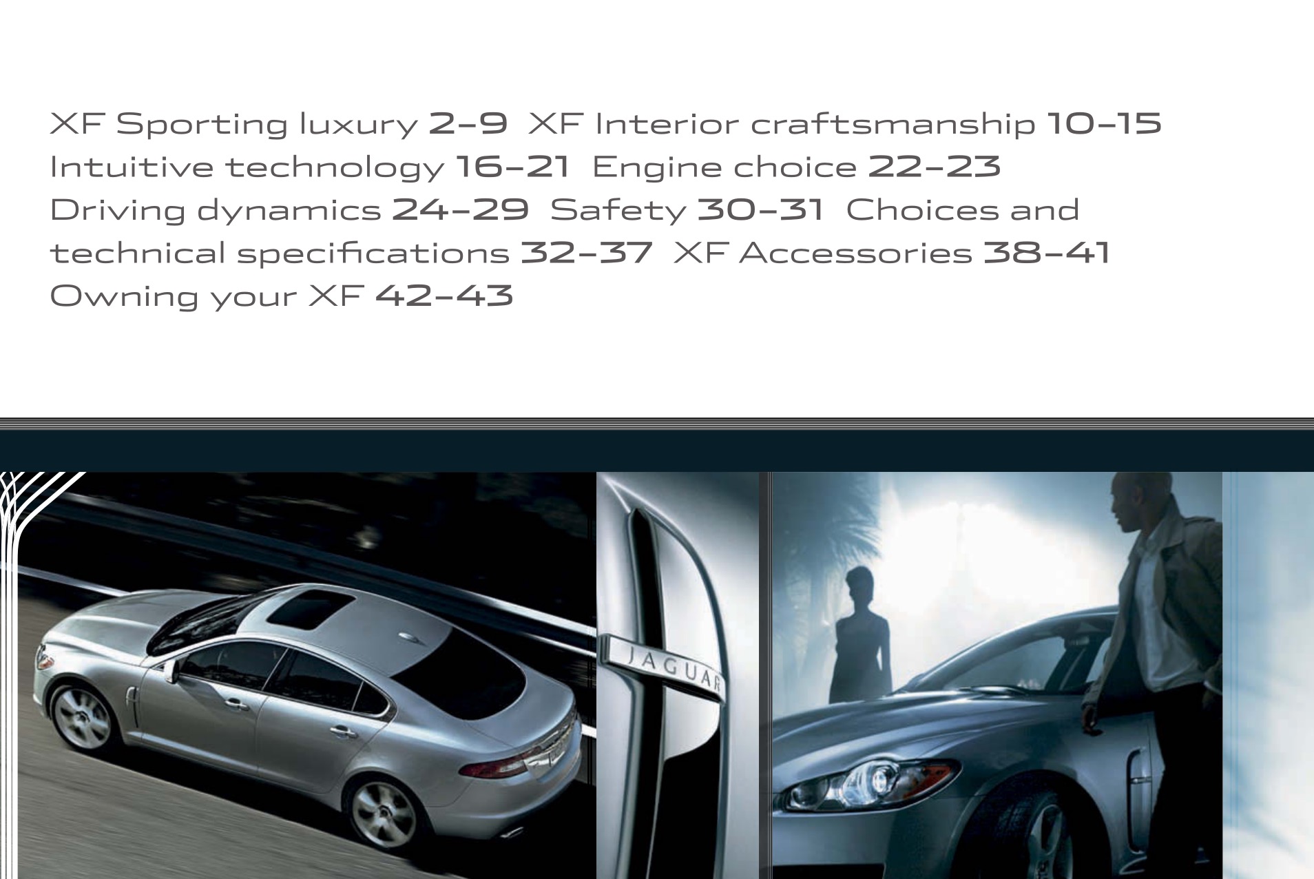 2009 Jaguar XF Brochure Page 24